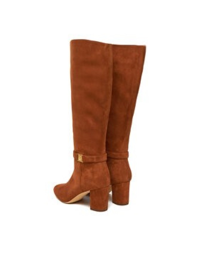 LAUREN RALPH LAUREN Kozaki Kellie 802967843002 Brązowy