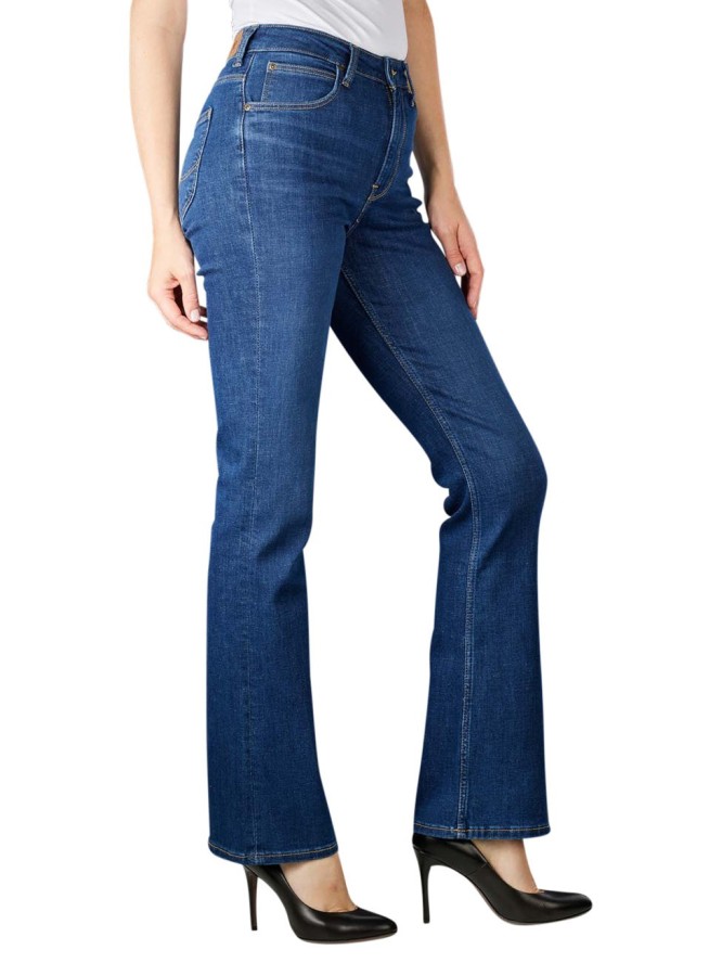 LEE BREESE BOOT DAMSKIE SPODNIE JEANSOWE DARK ASPEN L31TQDAO 112139885