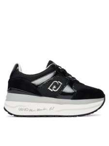 Liu Jo Sneakersy Maxi Wonder Plus 02 BA6019 PX805 Czarny