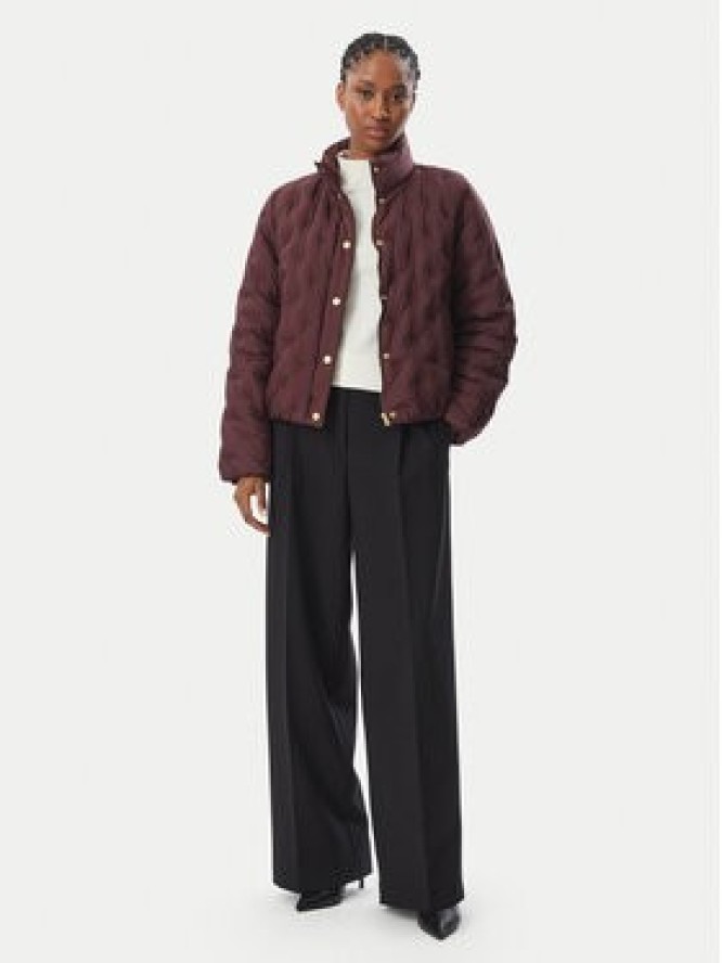 Tommy Hilfiger Kurtka puchowa WW0WW49855 Bordowy Regular Fit