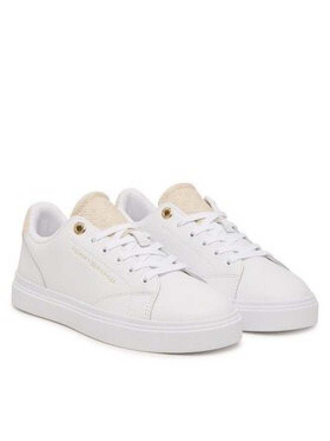 Tommy Hilfiger Sneakersy Th Feminine Cupsole Monogram FW0FW09606 Biały