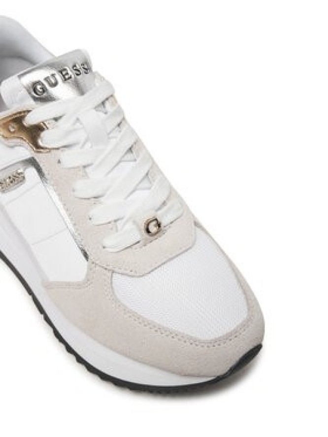 Guess Sneakersy FLPEGY FAB12 Biały