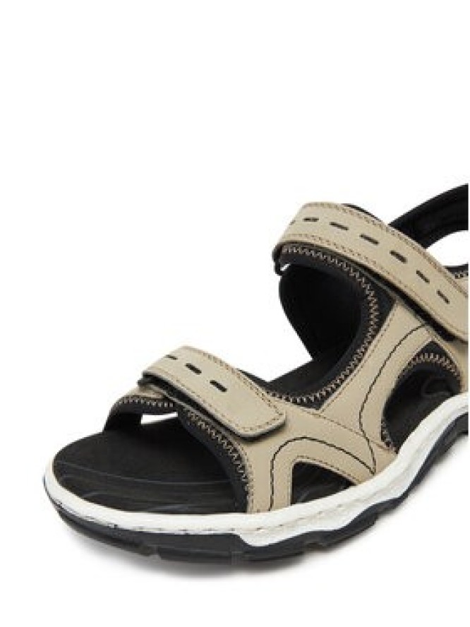 Rieker Sandały 68866-61 Beżowy