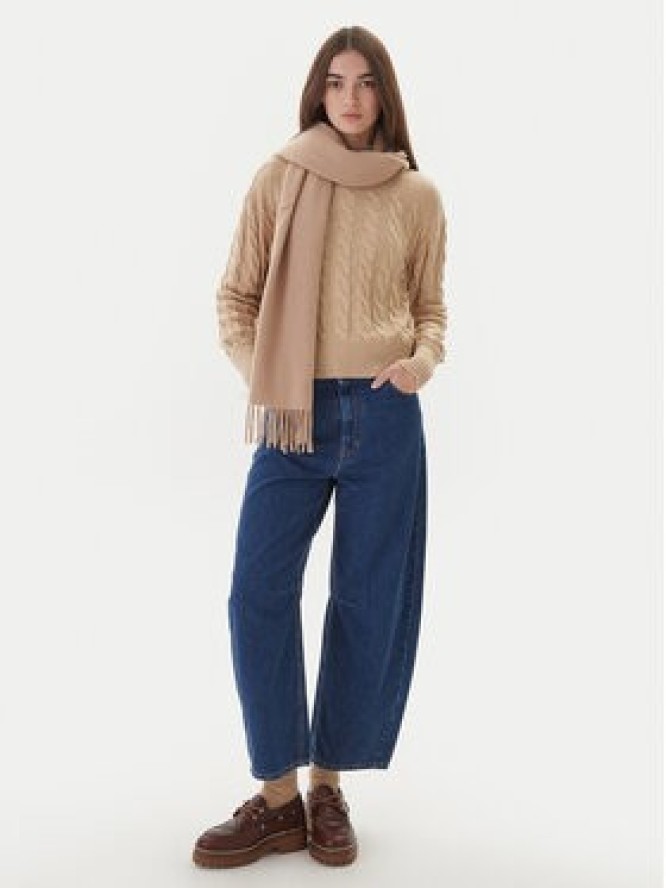 Weekend Max Mara Jeansy Douglas 2525186022 Granatowy Baggy Fit