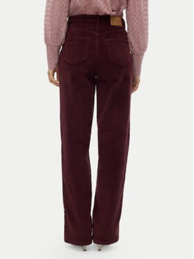Vero Moda Spodnie materiałowe Tessa 10315350 Fioletowy Wide Leg