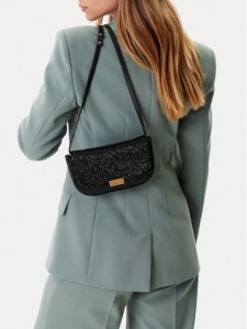 Tommy Hilfiger Torebka Party Le Mini Crossover Beaded AW0AW17940 Czarny