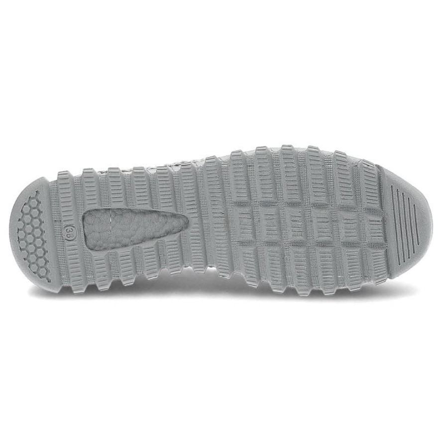 Szare Półbuty New Performance Damskie Wygodne Obuwie