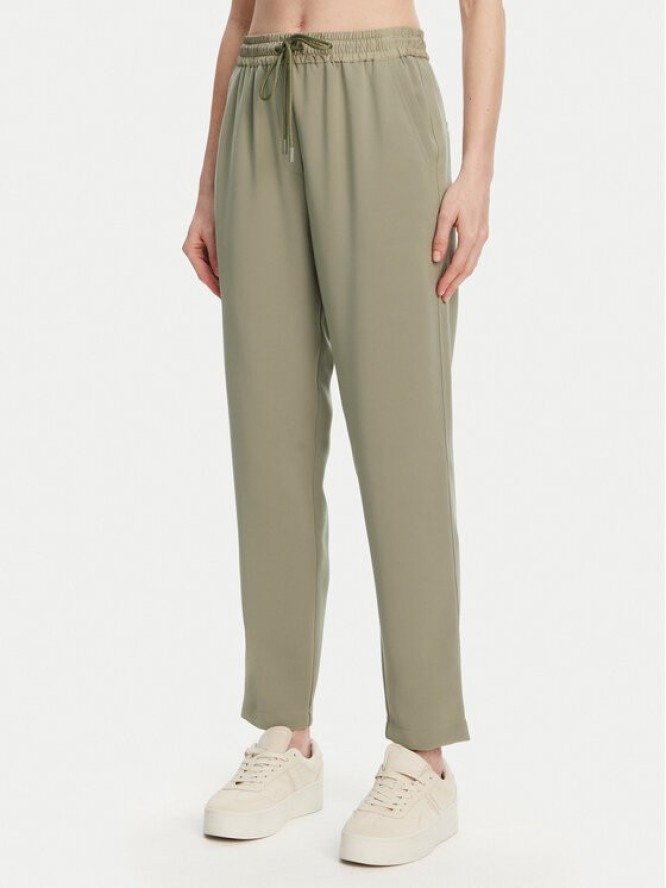 Marella Spodnie dresowe Abitata 2513131045 Zielony Regular Fit