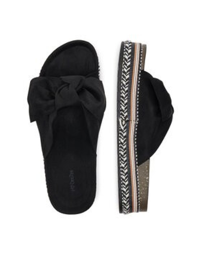 DeeZee Klapki E2050-3 Czarny