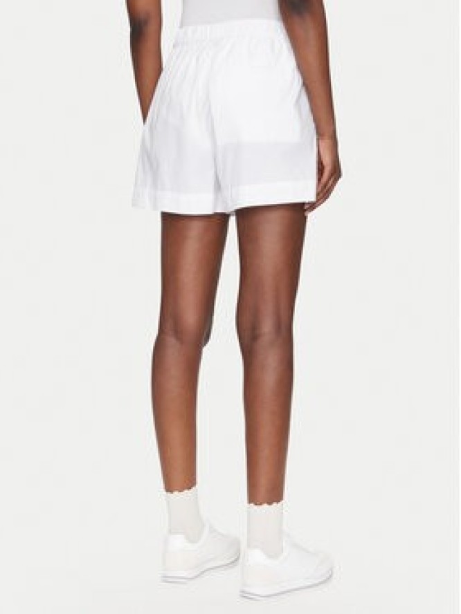 Calvin Klein Jeans Szorty materiałowe J20J225218 Biały Relaxed Fit