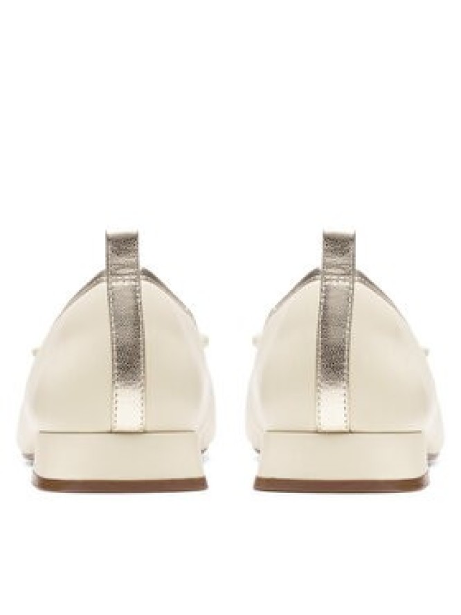 Clarks Baleriny Ubree15 Poppy 26181326 Beżowy