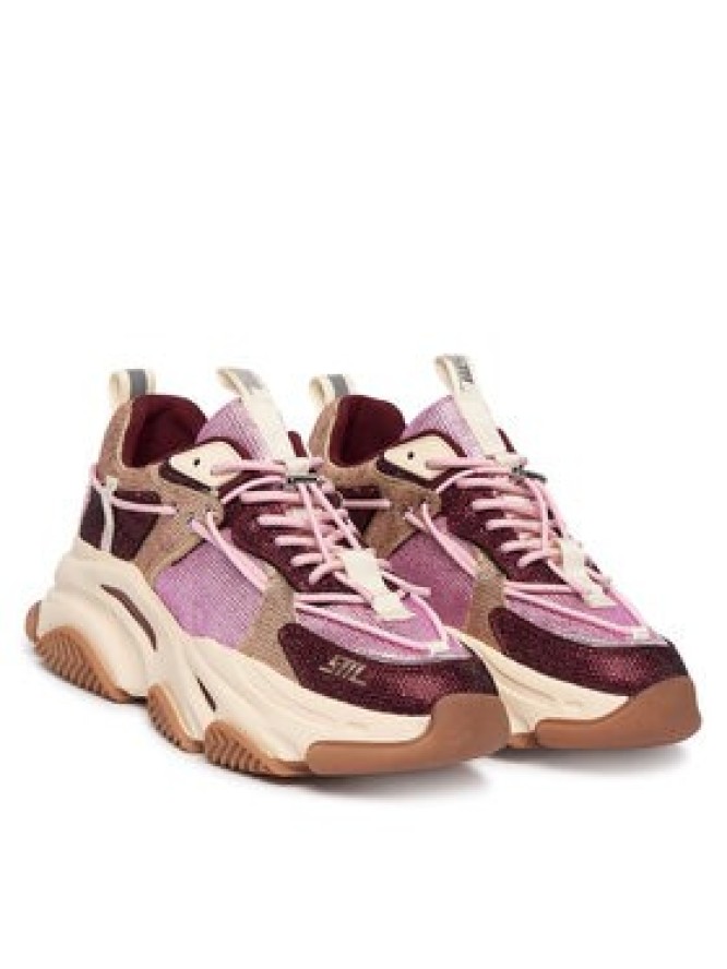 Steve Madden Sneakersy Vault 2R 11003549 Bordowy