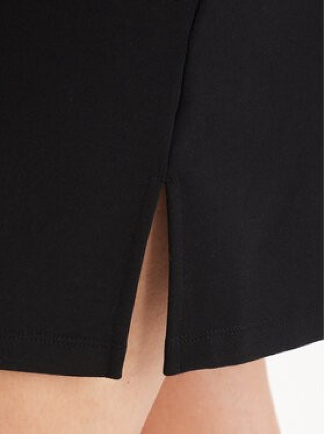 Calvin Klein Jeans Sukienka codzienna Interlock Mock LV047F260G Czarny Slim Fit