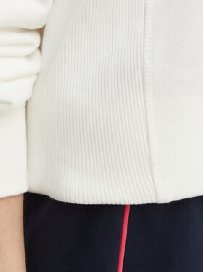 Tommy Jeans Bluza Wavy Flag DW0DW22742 Biały Boxy Fit