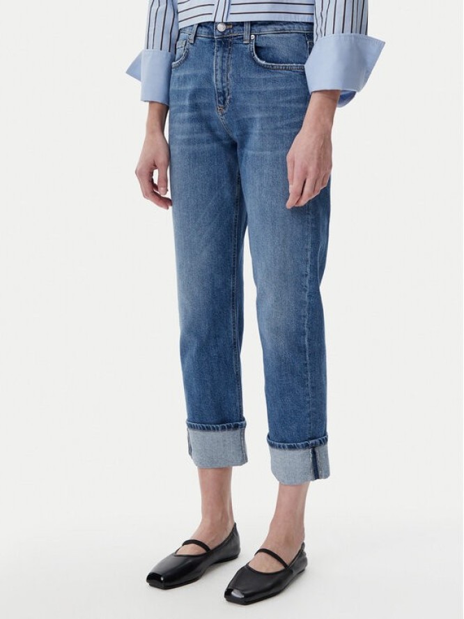 ViCOLO Jeansy DD5059 Niebieski Straight Leg