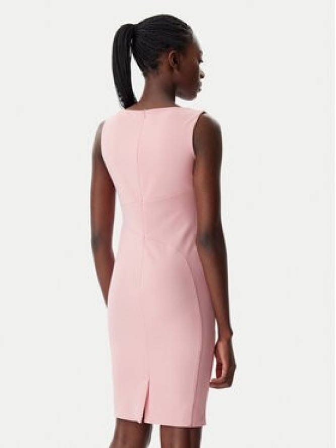 Rinascimento Sukienka koktajlowa CFC0122877003 Różowy Regular Fit