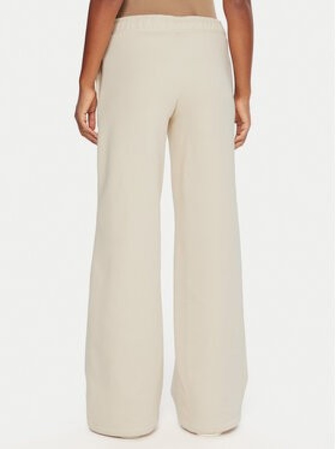 Guess Jeans Spodnie dresowe W5BB04 KC811 Beżowy Wide Leg