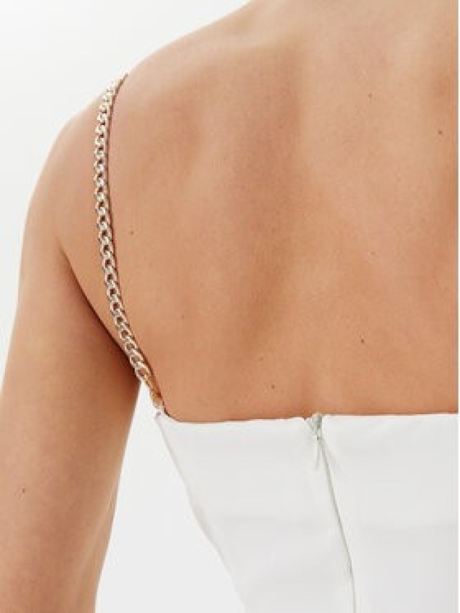 Rinascimento Kombinezon CFC0019922002 Biały Regular Fit