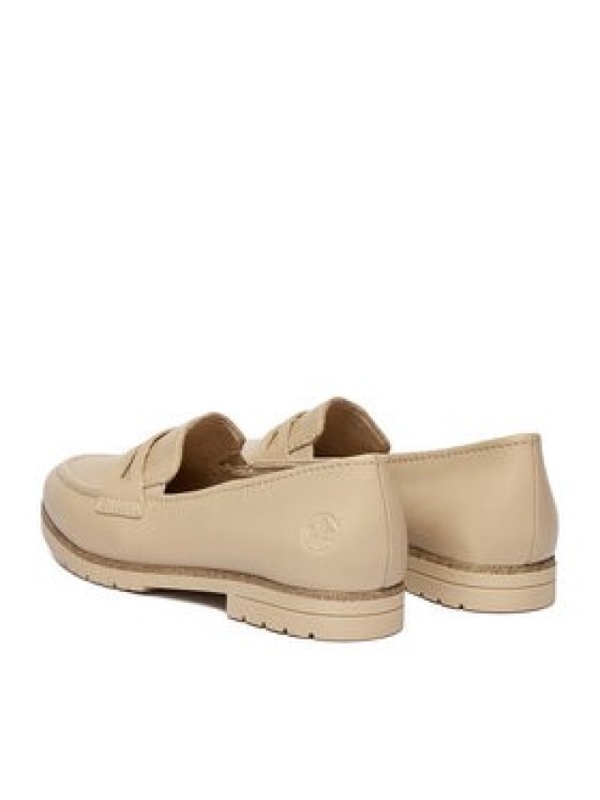 Rieker Loafersy 45300-63 Beżowy