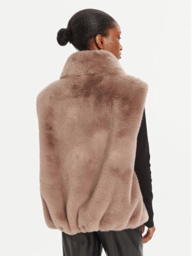 PINKO Bezrękawnik Deyn Gilet 105107 A2WN D01 Beżowy Regular Fit