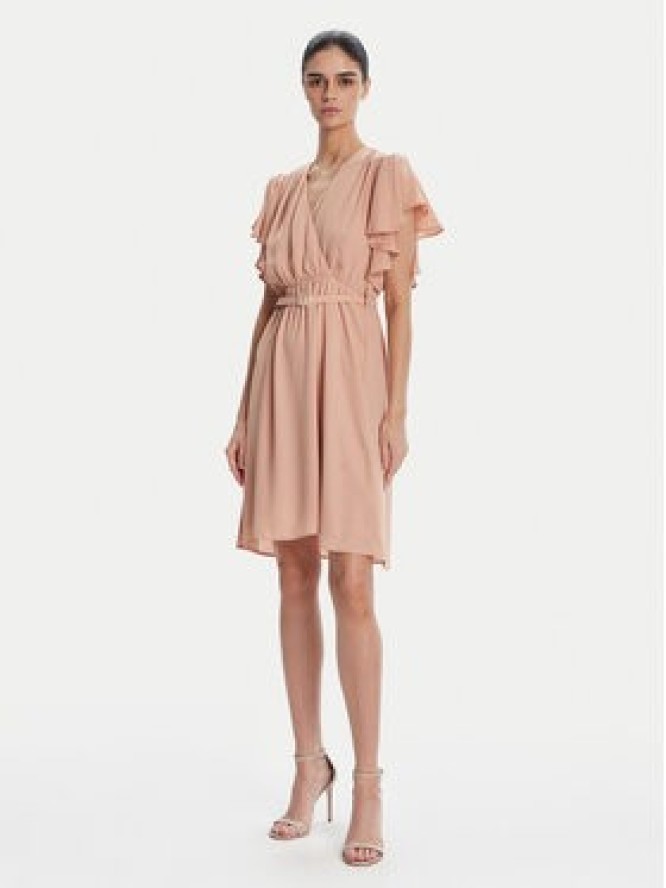 Artigli Sukienka koktajlowa ACAB002333 029 Beżowy Regular Fit