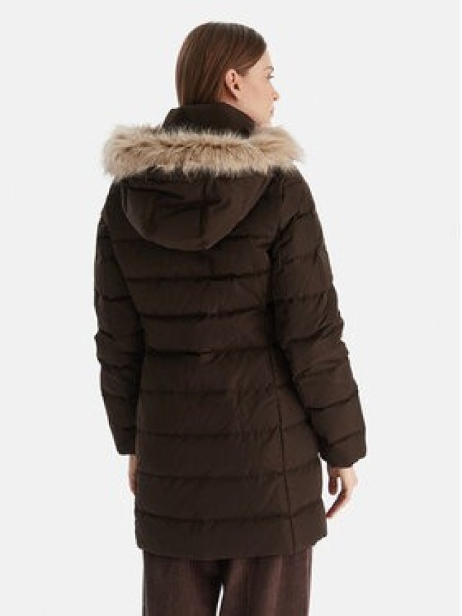 Tommy Hilfiger Kurtka puchowa WW0WW47540 Brązowy Slim Fit