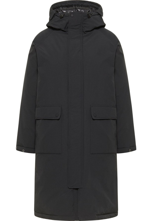 DAMSKA KURTKA ZIMOWA PIKOWANA MUSTANG Long Parka Moonless Night 1014581 4137