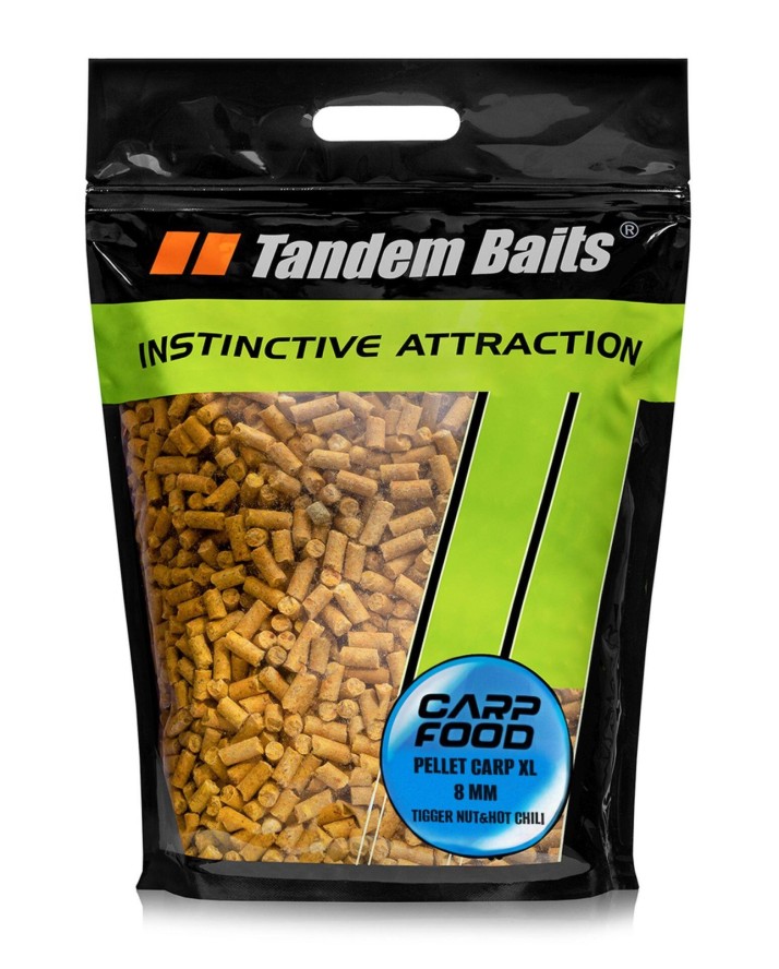 Pellet karpiowy Carp Food Natural 8mm/5kg Orzech tygrysi&Hot Chili