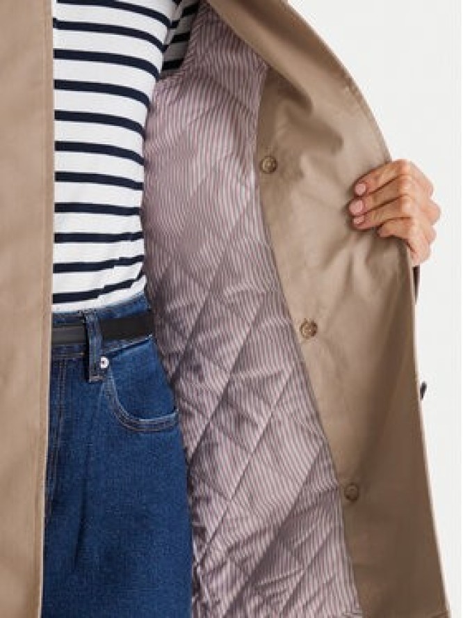 Tommy Hilfiger Płaszcz przejściowy 2-In-1 WW0WW47765 Beżowy Regular Fit