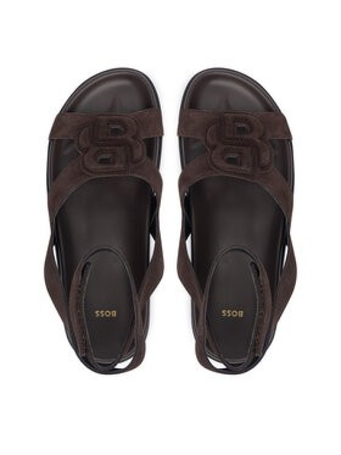 BOSS Sandały Freyah 50563358 Brązowy