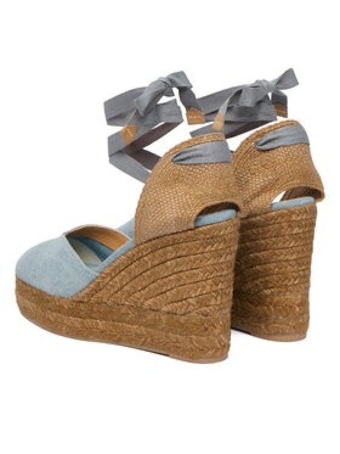 Castañer Espadryle Carina 25341 Niebieski