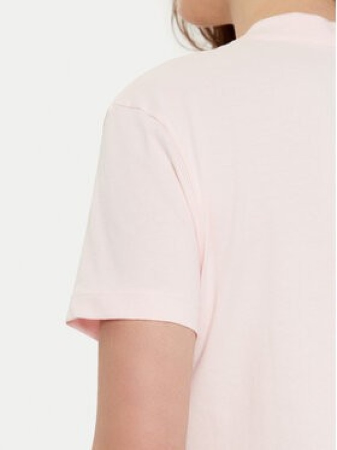 Lacoste T-Shirt TF9246 Różowy Slim Fit