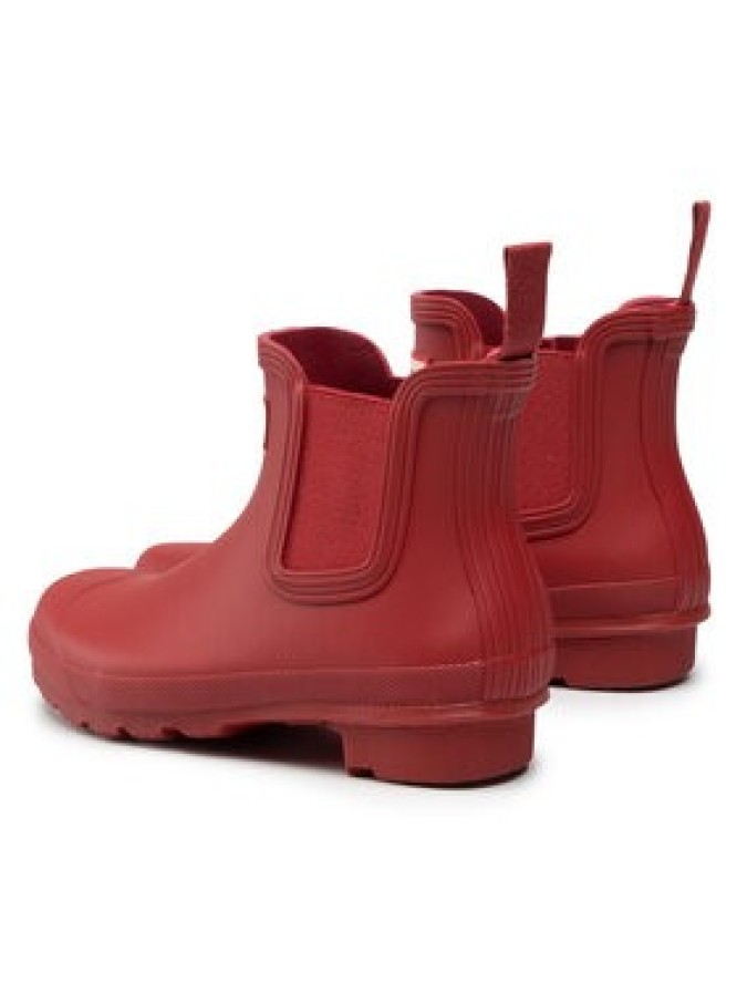 Hunter Kalosze Original Chelsea WFS2078RMA Czerwony