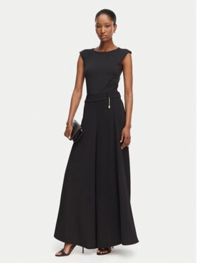 Rinascimento Spodnie palazzo CFC0020285002 Czarny Wide Leg