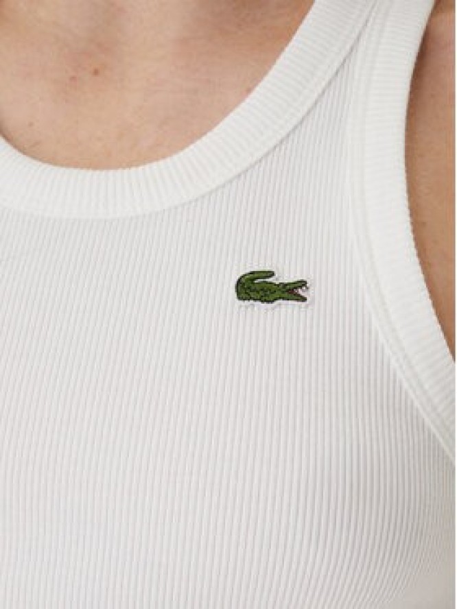 Lacoste Top TF5388 Écru Slim Fit