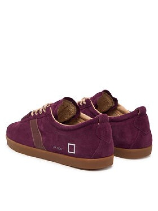D.A.T.E. Sneakersy Prima W451-PR-SD Bordowy