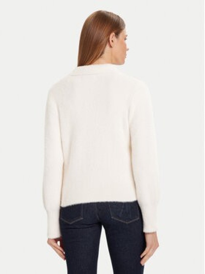 Morgan Kardigan 232-MDOMI Écru Regular Fit