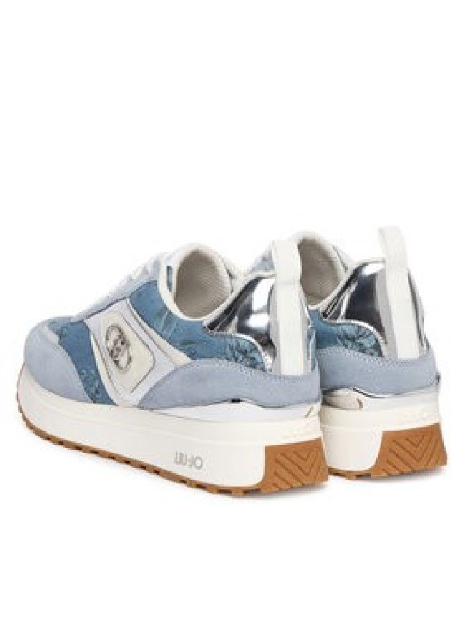 Liu Jo Sneakersy Maxi Wonder 97 BA6007 PX878 Niebieski