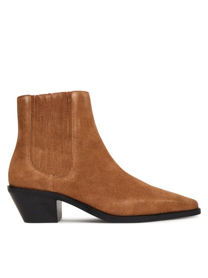 BOSS Botki Niara 50548781 Brązowy