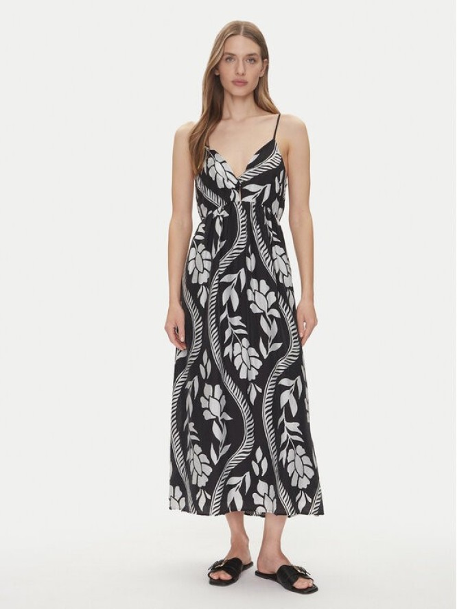 ONLY Sukienka letnia Catja 15347529 Czarny Regular Fit