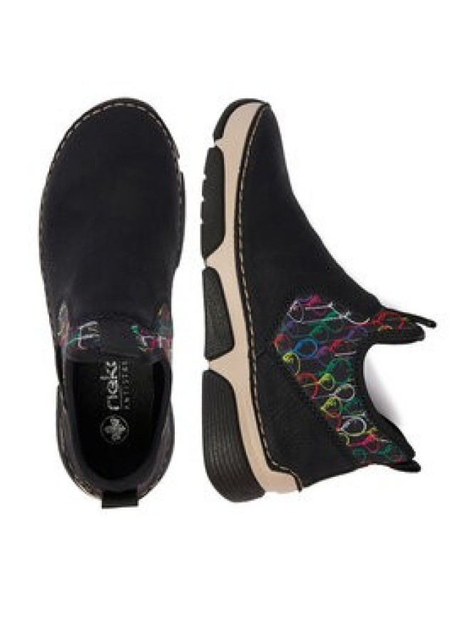 Rieker Botki CEO-45957-00 Czarny