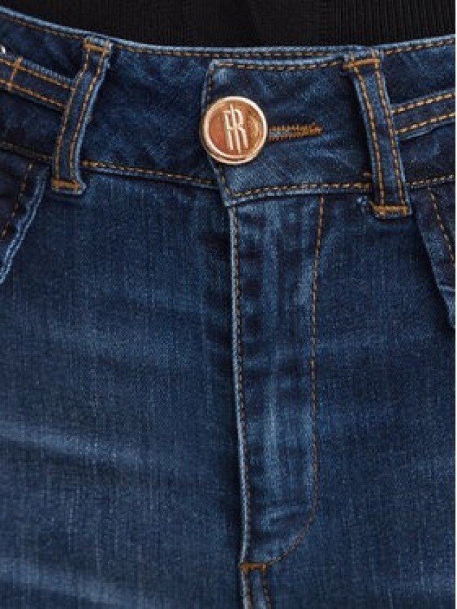 Fracomina Jeansy FR26WVA011D47602 Granatowy Bootcut Fit