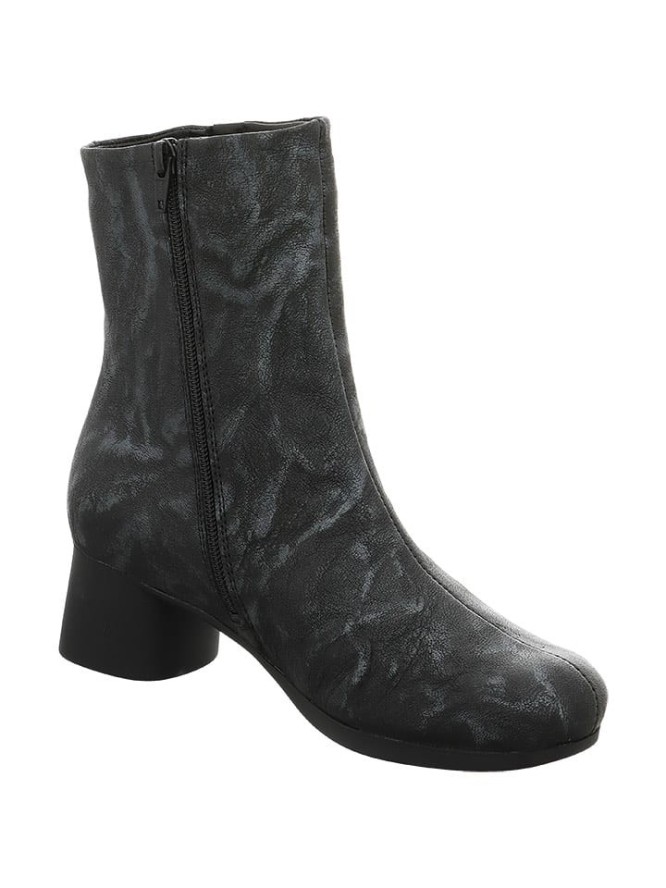 Think! Skórzane botki w kolorze czarnym rozmiar: 39,5