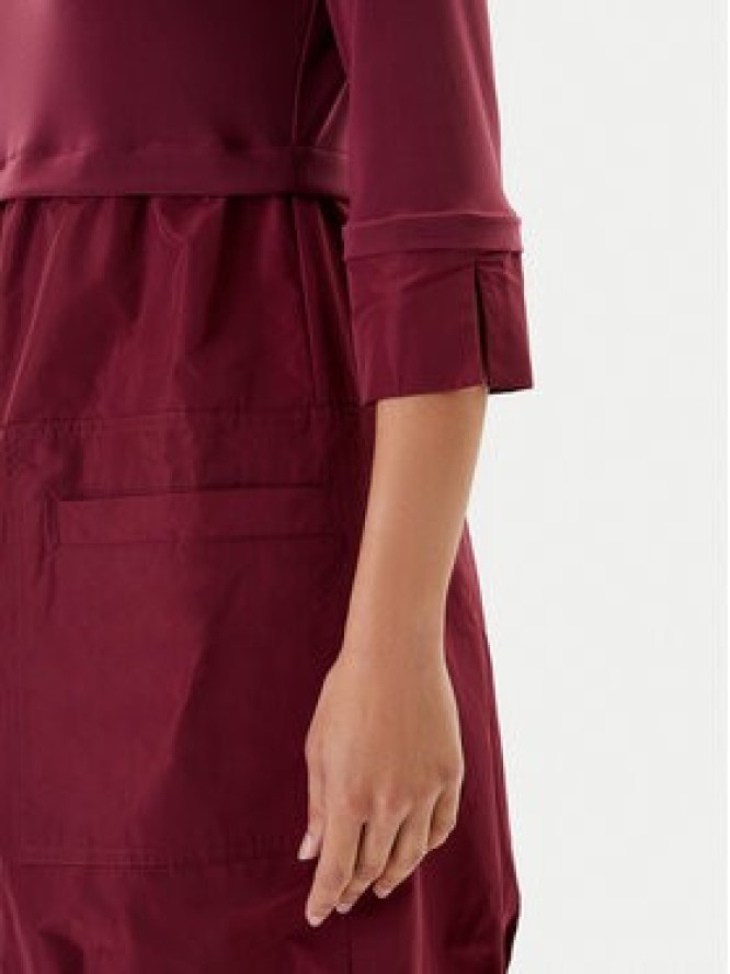 Joseph Ribkoff Sukienka codzienna 173444F25 Bordowy Regular Fit