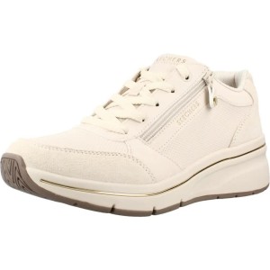 Buty SKECHERS 190370S BILLION FLEX LUXE UP Beżowy