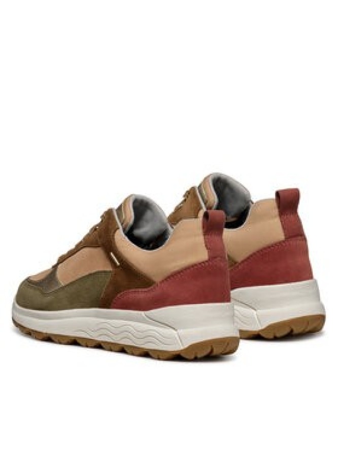 Geox Sneakersy D Spherica 4X4 B Abx D3626D 00022 CB3A8 Brązowy