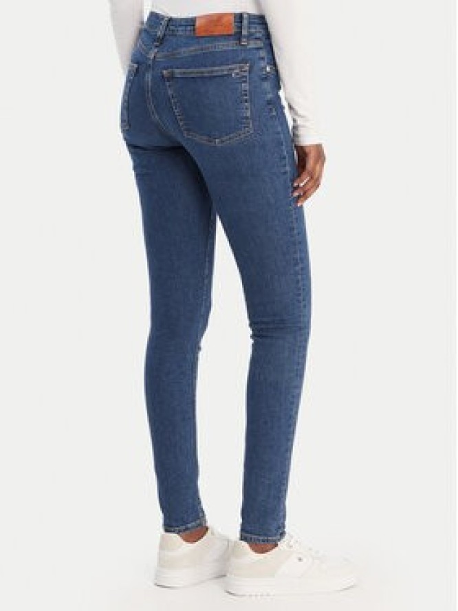 Tommy Hilfiger Jeansy WW0WW47689 Niebieski Skinny Fit