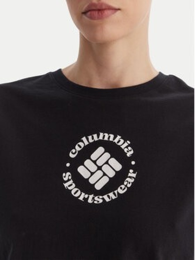 Columbia T-Shirt Rolling Bend™ 2119991 Czarny Regular Fit