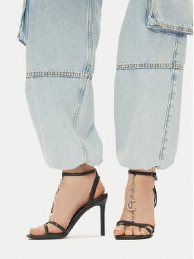 Juicy Couture Sandały HY1500-2 Czarny