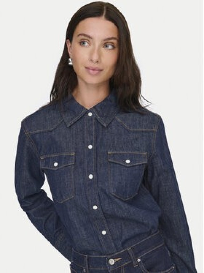 ONLY Koszula jeansowa Charlize 15364777 Niebieski Regular Fit
